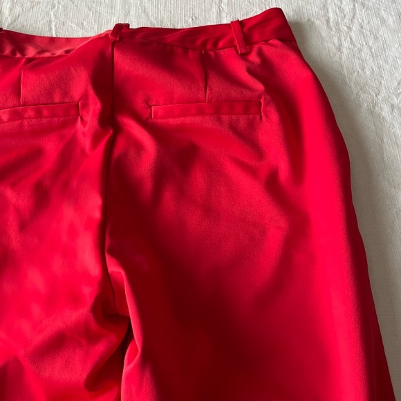 Ovi Red Ankle Dress Pants - Picture 4 of 4